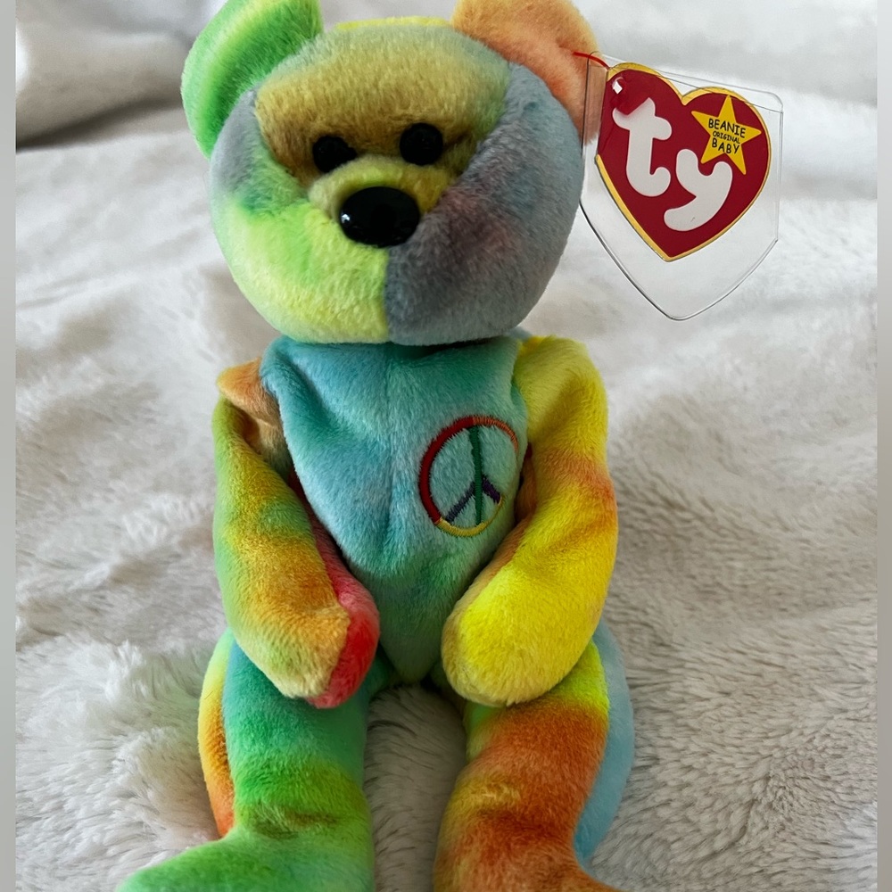 RARE “Peace” Beanie Baby 1996 w/errors!
